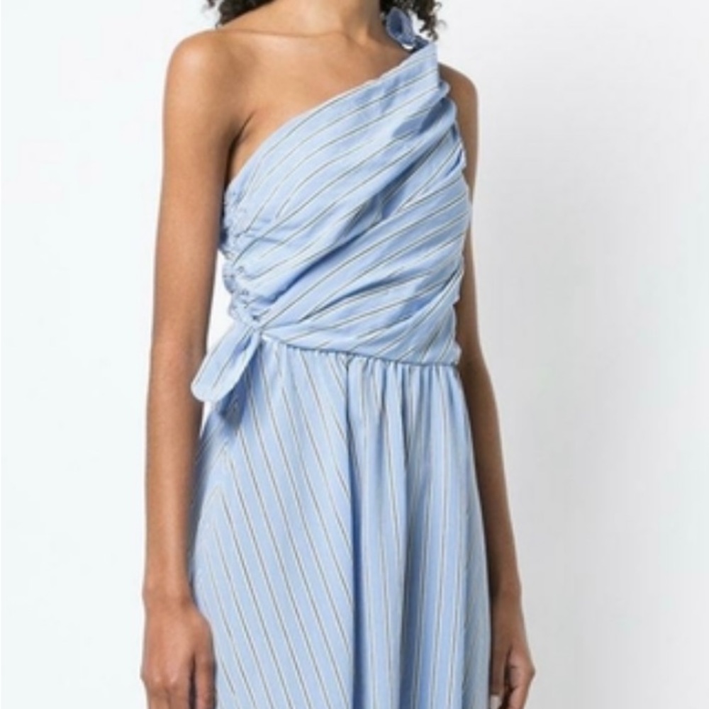 ALC midi length one strap dress, beautiful and flowy!